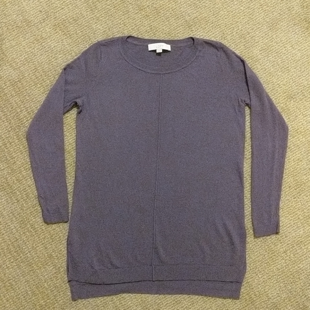 LOFT Purple Sweater